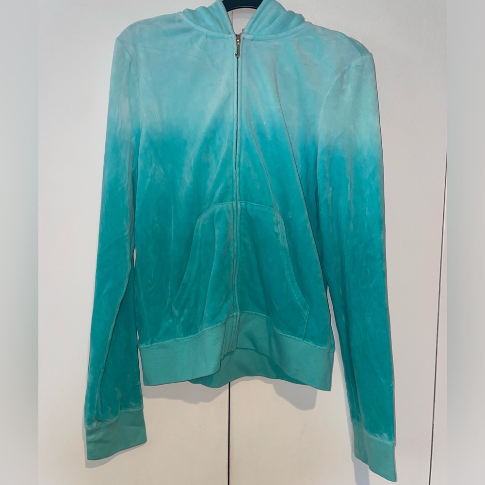 Y2K CHOOSE JUICY ombré juicy Couture track jacket